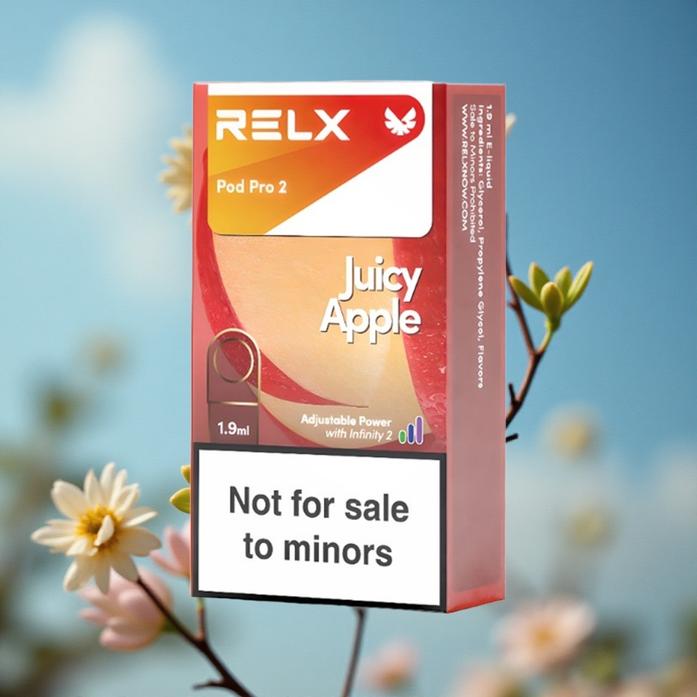 RELX Pod Pro 2 600 puffs Sok od jabuke 19ml Serbia vape