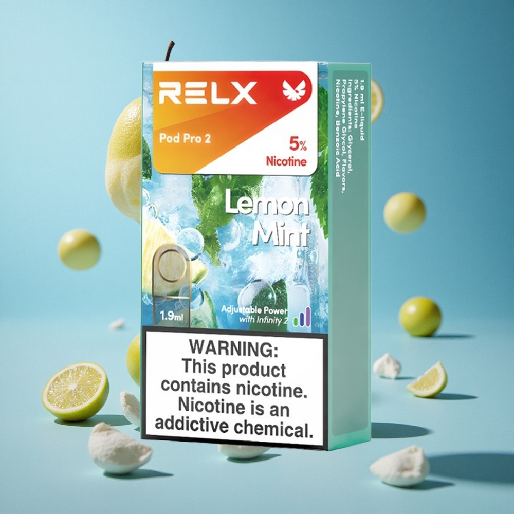 RELX Pod Pro 2 600 pufova Limun Nana 19ml Serbia vape