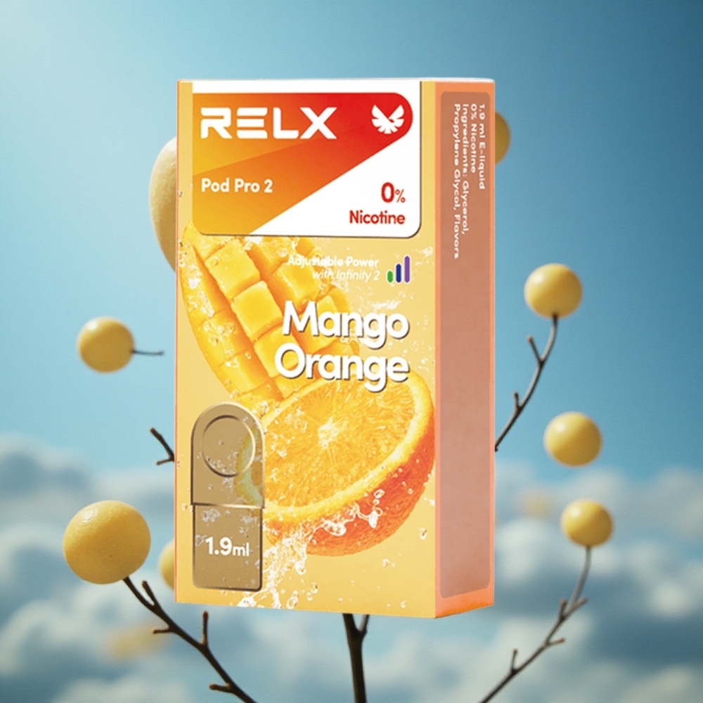 RELX Pod Pro 2 600 pufova Mango Narandža 19ml Serbia vape