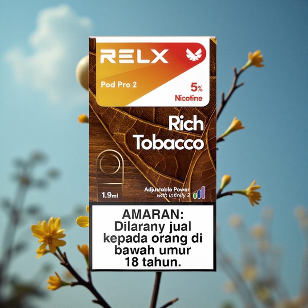 RELX Pod Pro 2 600 pufova Rich Tobacco Aroma 19ml Serbia vape