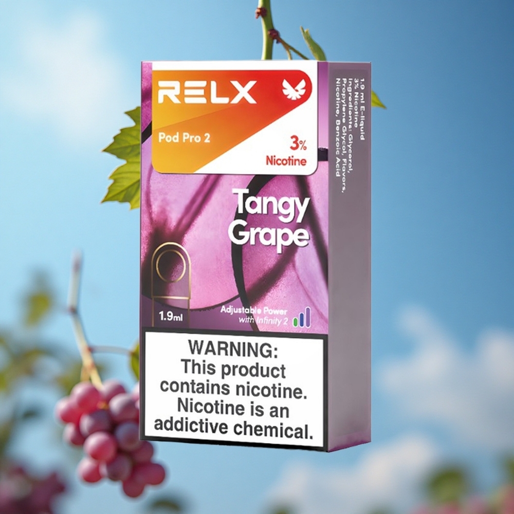 RELX Pod Pro 2 600 pufova Tangy Grožđe 19ml Serbia vape