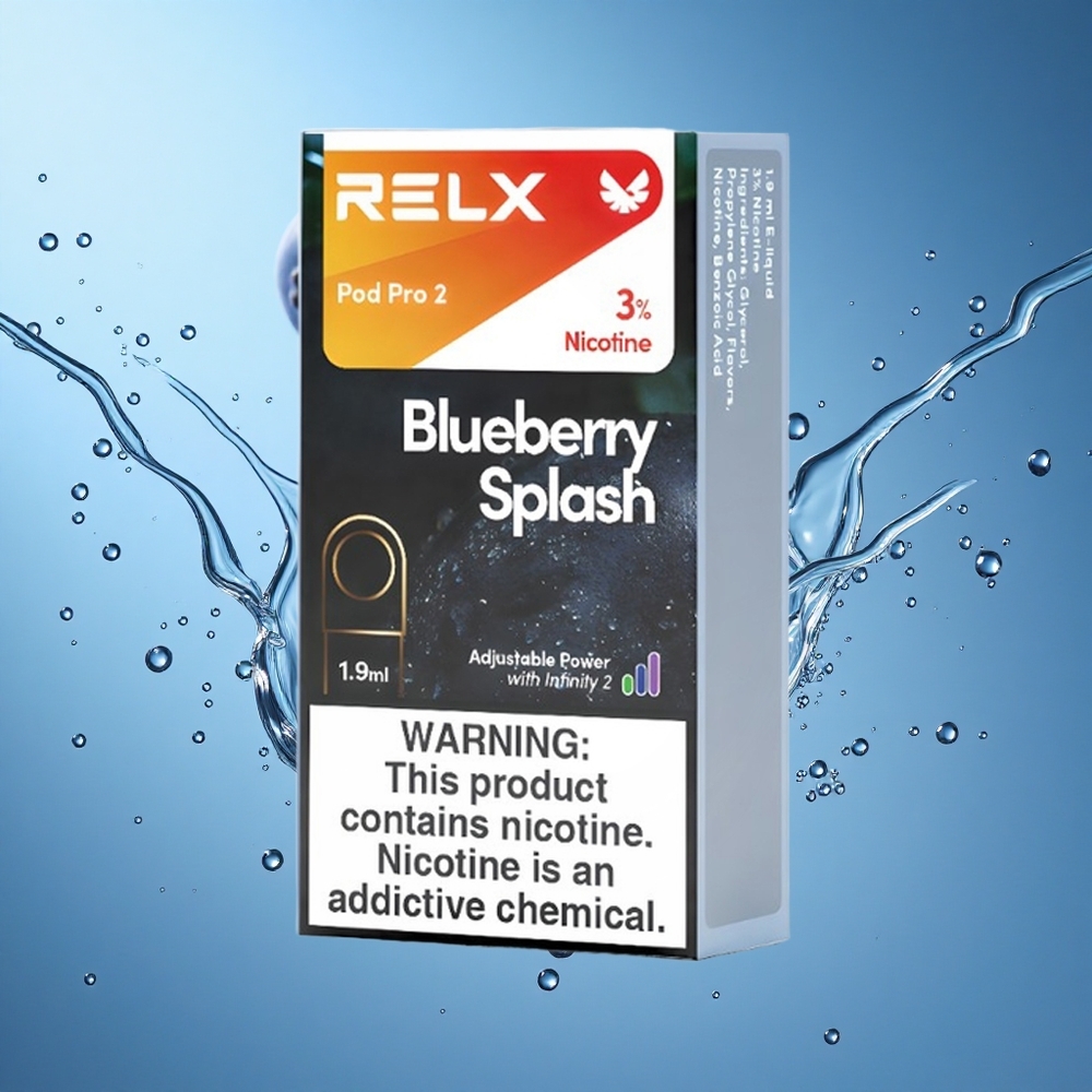 RELX Pod Pro 2 600 puševa Borovnica Splash 19ml Serbia vape