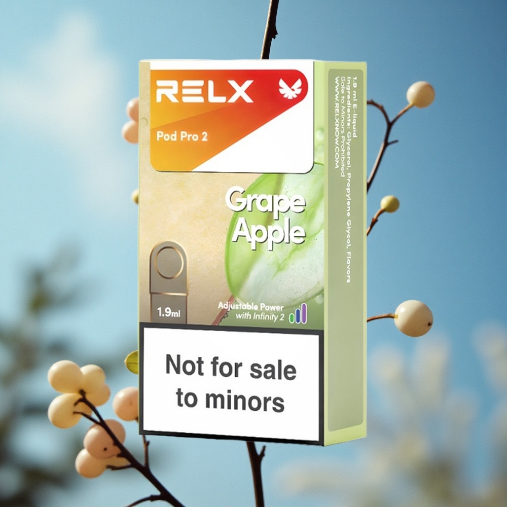 RELX Pod Pro 2 600 puševa Groždje Jabuka bez nikotina Serbia vape
