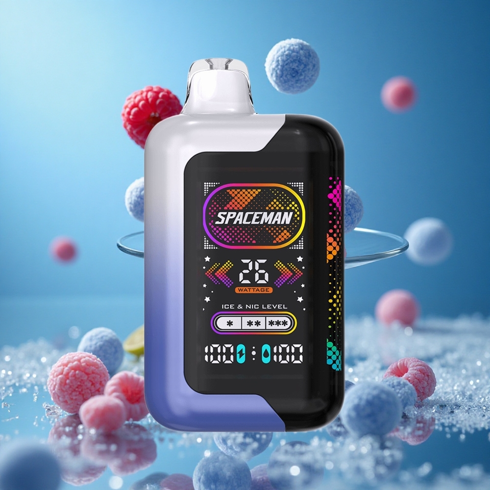 SMOK SPACEMAN SP40000 40000 Pufova Једнократни Вапе Plavi Malina Led Serbia vape