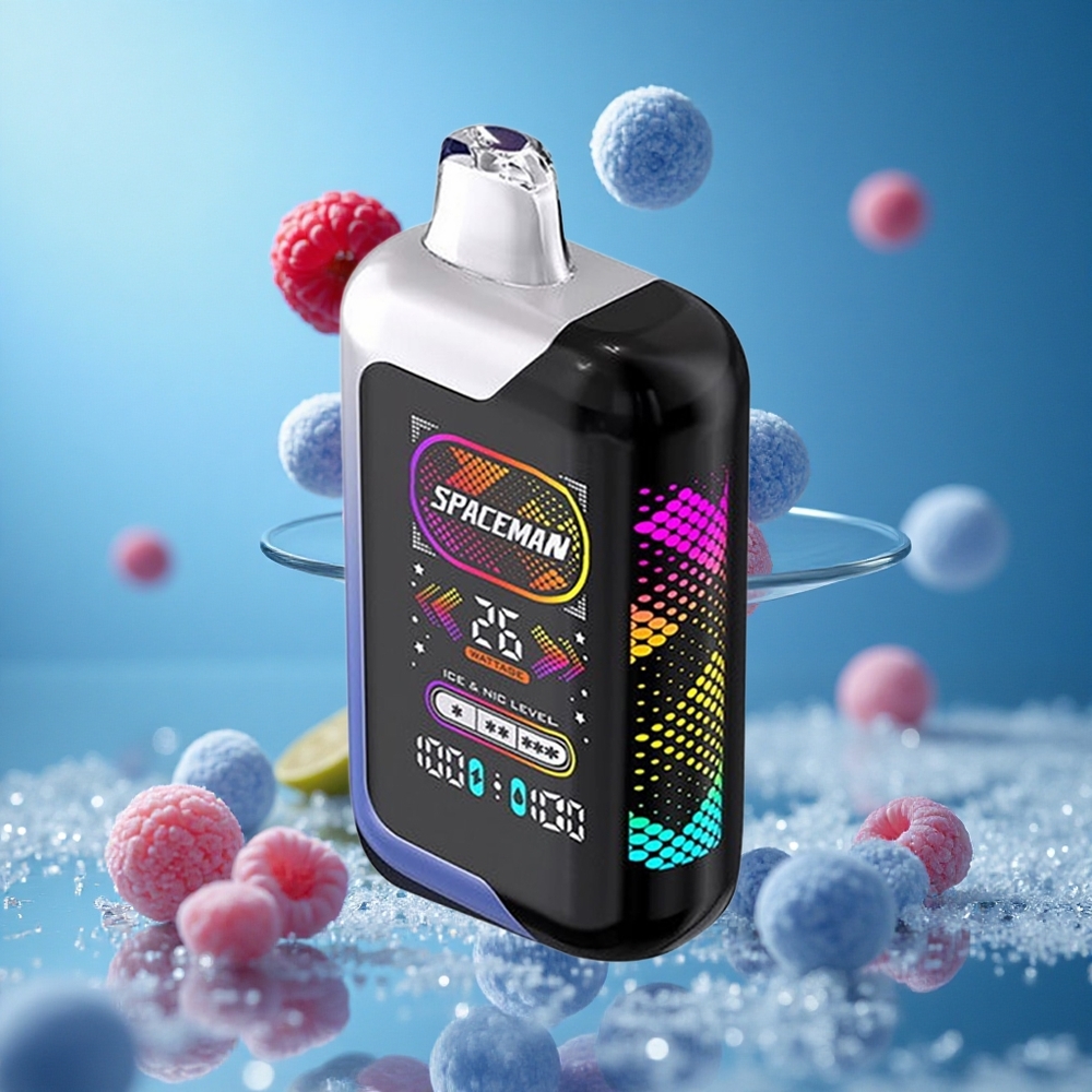 SMOK SPACEMAN SP40000 40000 Pufova Једнократни Вапе Plavi Malina Led Serbia vape
