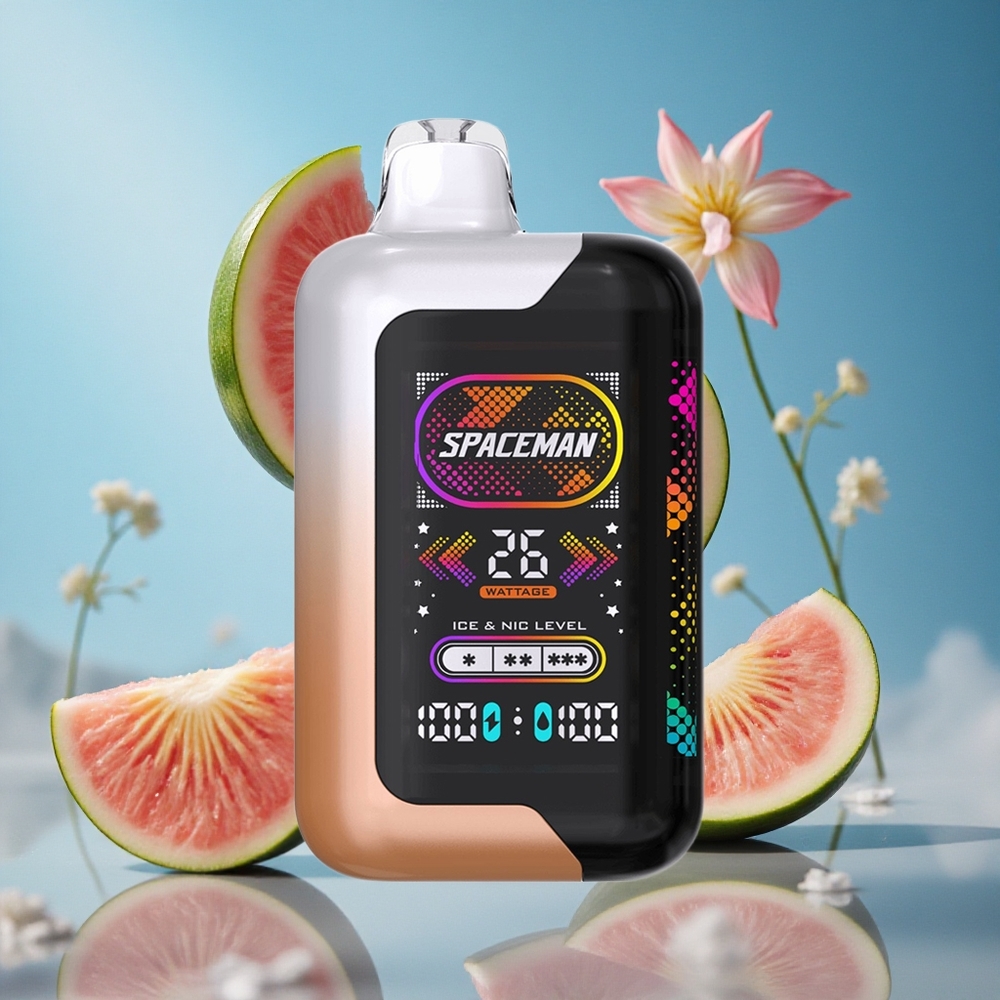 SMOK SPACEMAN SP40000 40000 Pufova Једнократни Вапе Sok od Breskve i Lubenice Serbia vape