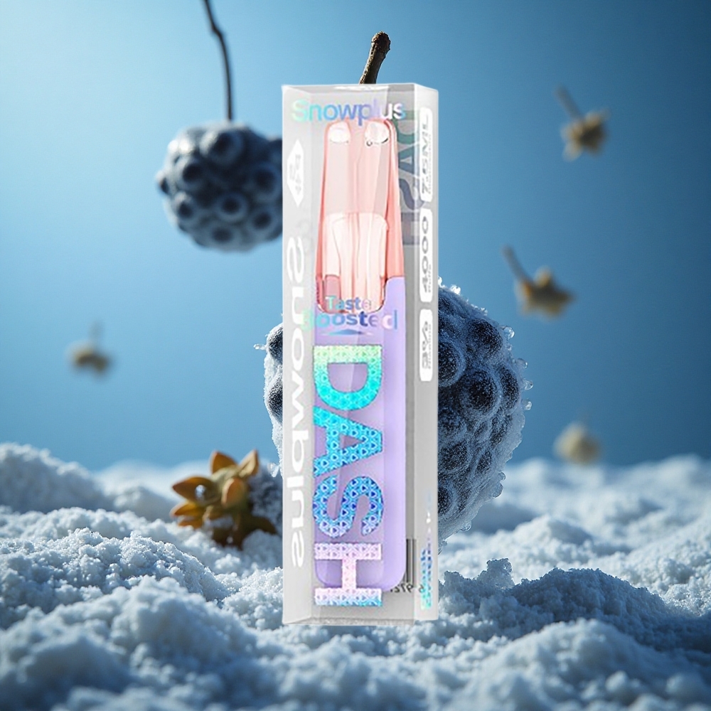 Snowplus Dash 4000 Puffs 75 ml Crni Zmaj Led Serbia vape