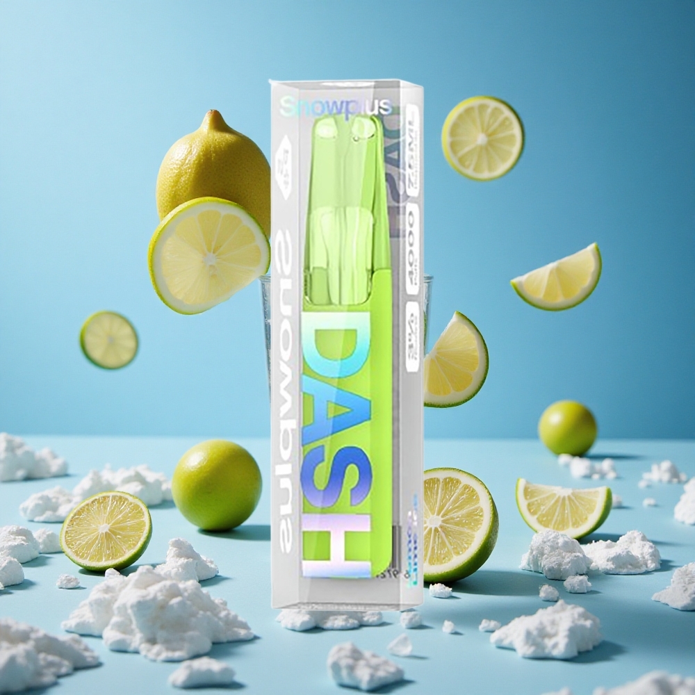 Snowplus Dash 4000 Puffs Disposable Device Limeta Limeta Led Serbia vape