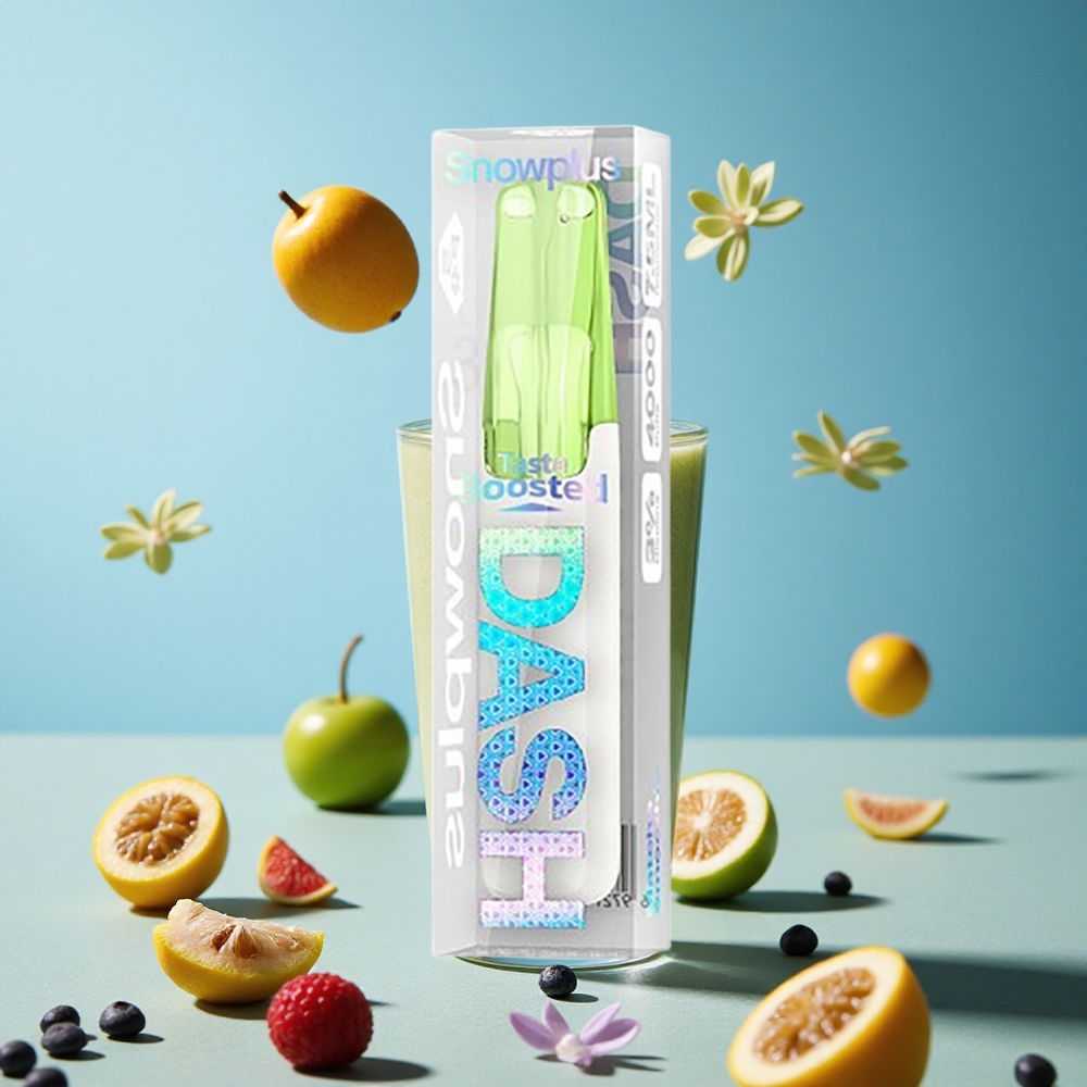 Snowplus Dash 4000 Puffs Disposable Device Matcha Smoothie 75 ml Serbia vape