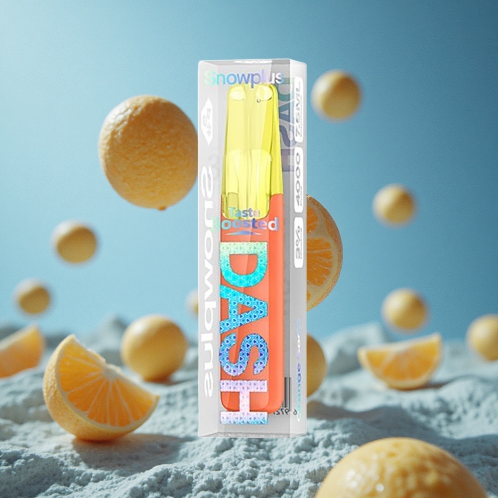 Snowplus Dash 4000 Puffs Disposable Device Narandžasta soda 75 ml Serbia vape