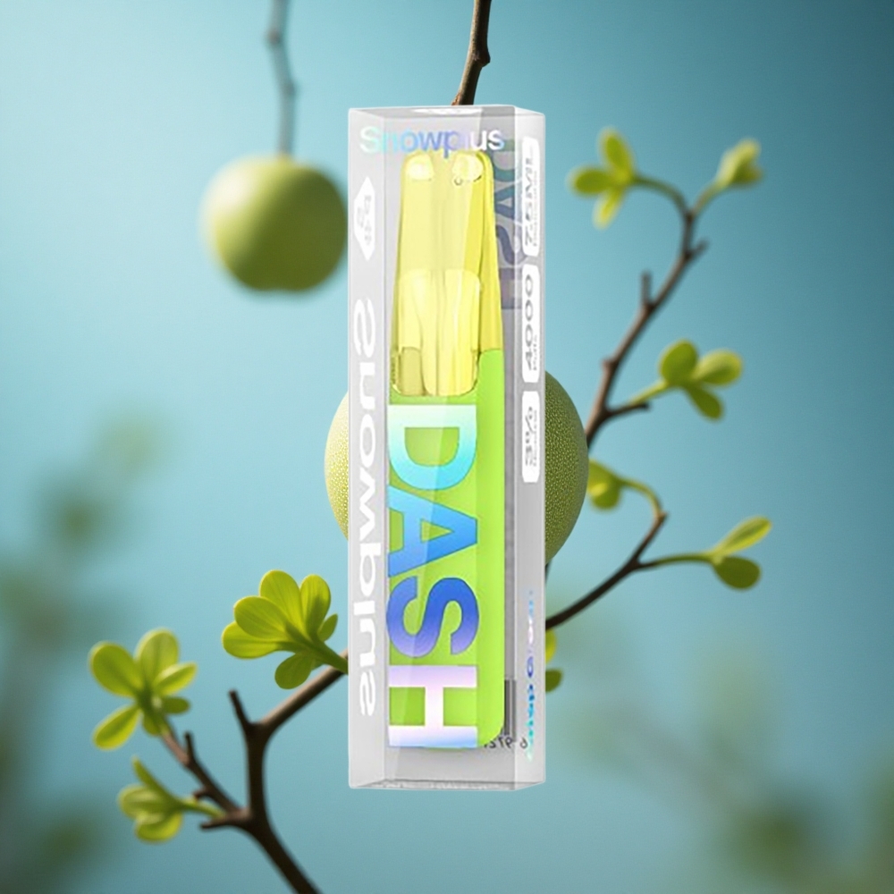 Snowplus Dash 4000 Puffs Disposable Device Svetlo Zeleno 75 ml Serbia vape