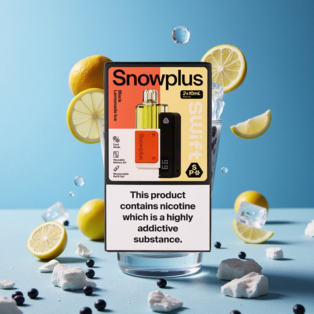 Snowplus Swift 5000 Puffs Дуал Месх Цоил Prefilled Pod Kit Crna Limunada Ice Serbia vape