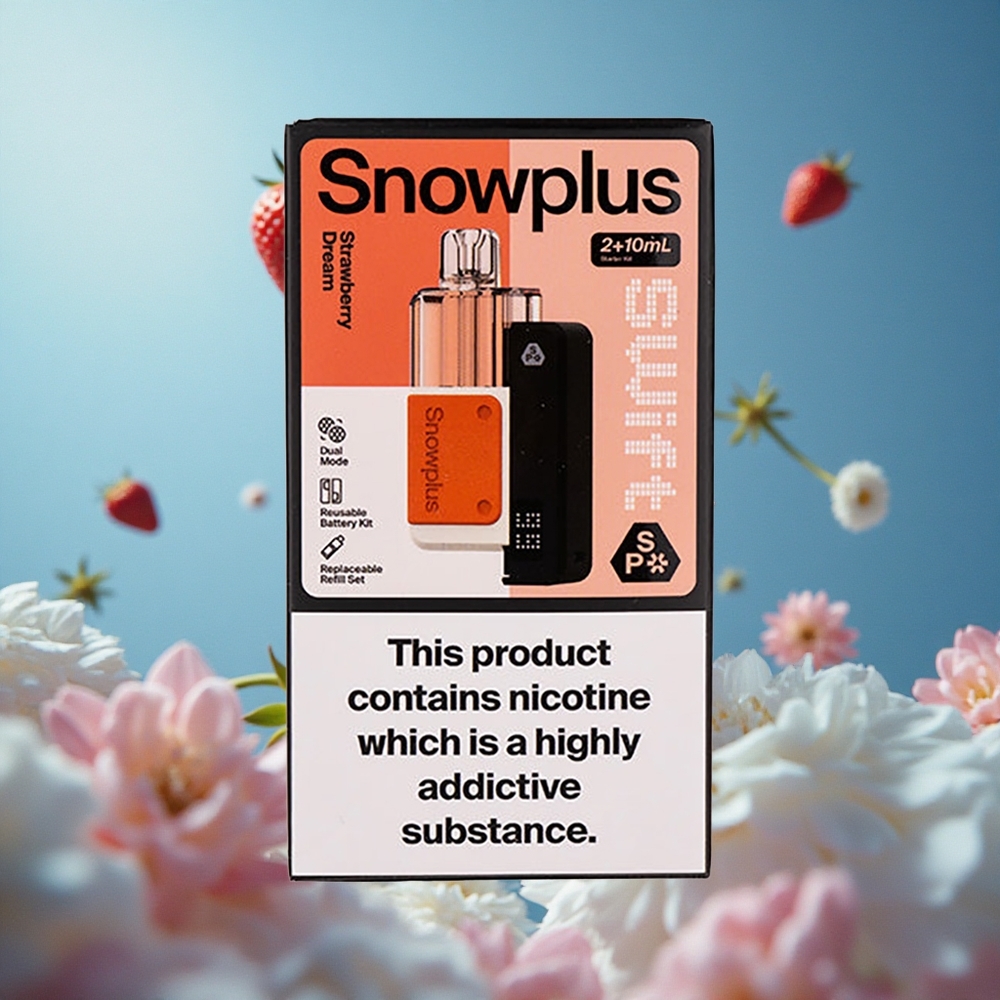 Snowplus Swift 5000 Pufova Prefilled Pod Kit Jagodni San Дуал Месх Цоил Serbia vape