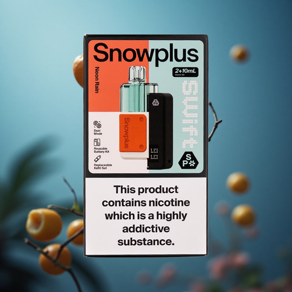 Snowplus Swift 5000 Pufova Prefilled Pod Kit Neon Kiša i Sneg + 1000 mAh baterija Serbia vape