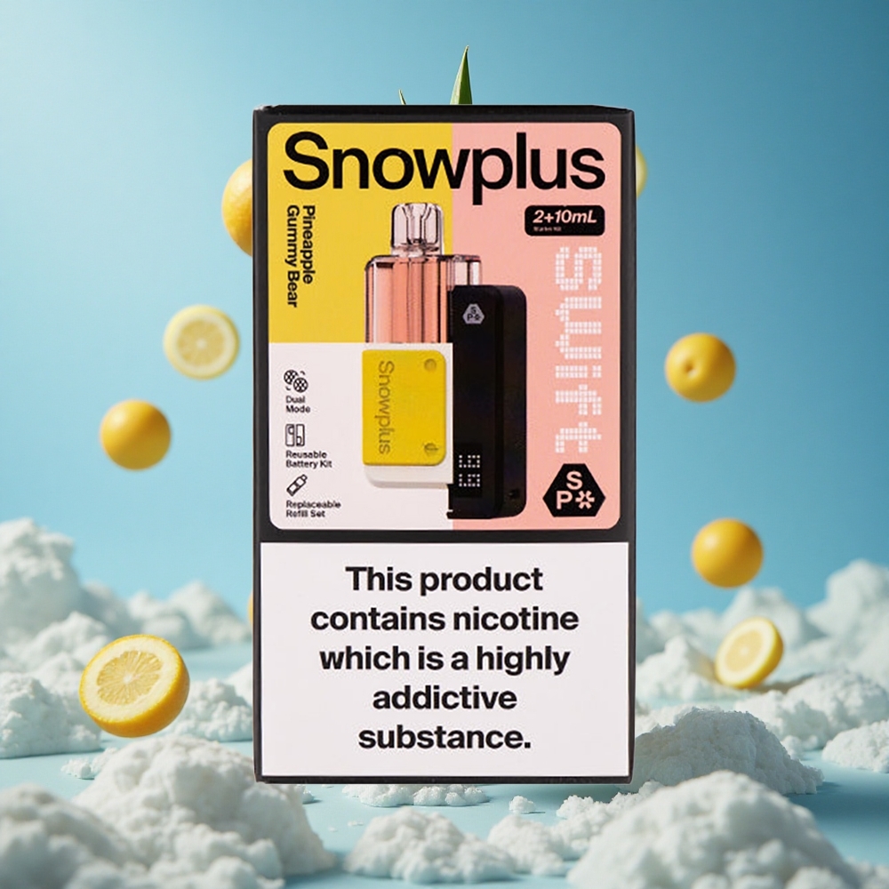 Snowplus Swift 5000 Pufova Дуал Месх Цоил Prefilled Pod Kit Ananas Gumeni Medved Serbia vape
