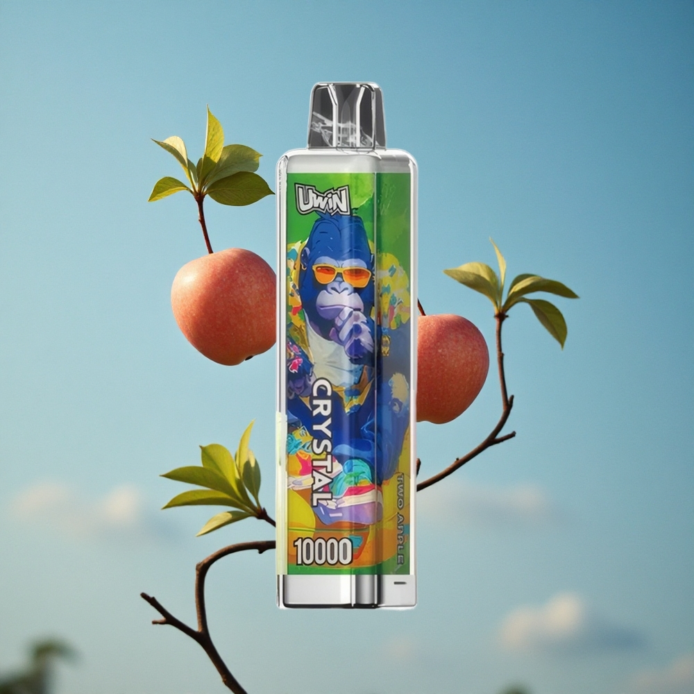 UWIN Crystal 10000 Puffs Dve Jabuke 18ml Serbia vape