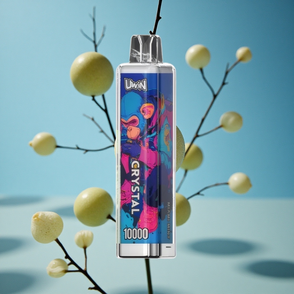 UWIN Crystal 10000 Puffs Једнократни Вапе Majčina menta sa РГБ Лигхтинг Serbia vape