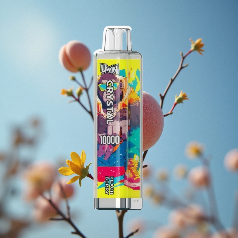 UWIN Crystal 10000 Pufova Breskva-Bobička RGB lights Serbia vape