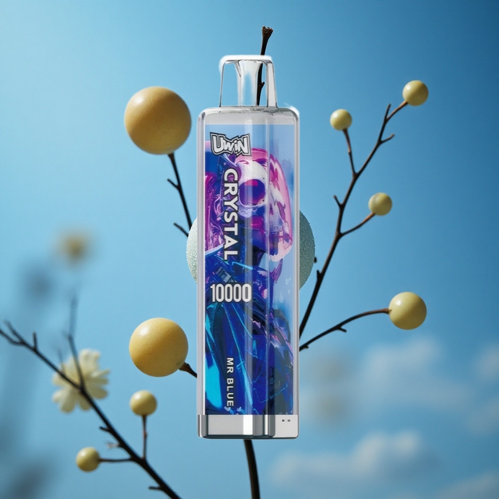 UWIN Kristal 10000 Pufova Једнократни Вапе Mr Plavi sa RGB svetlima Serbia vape