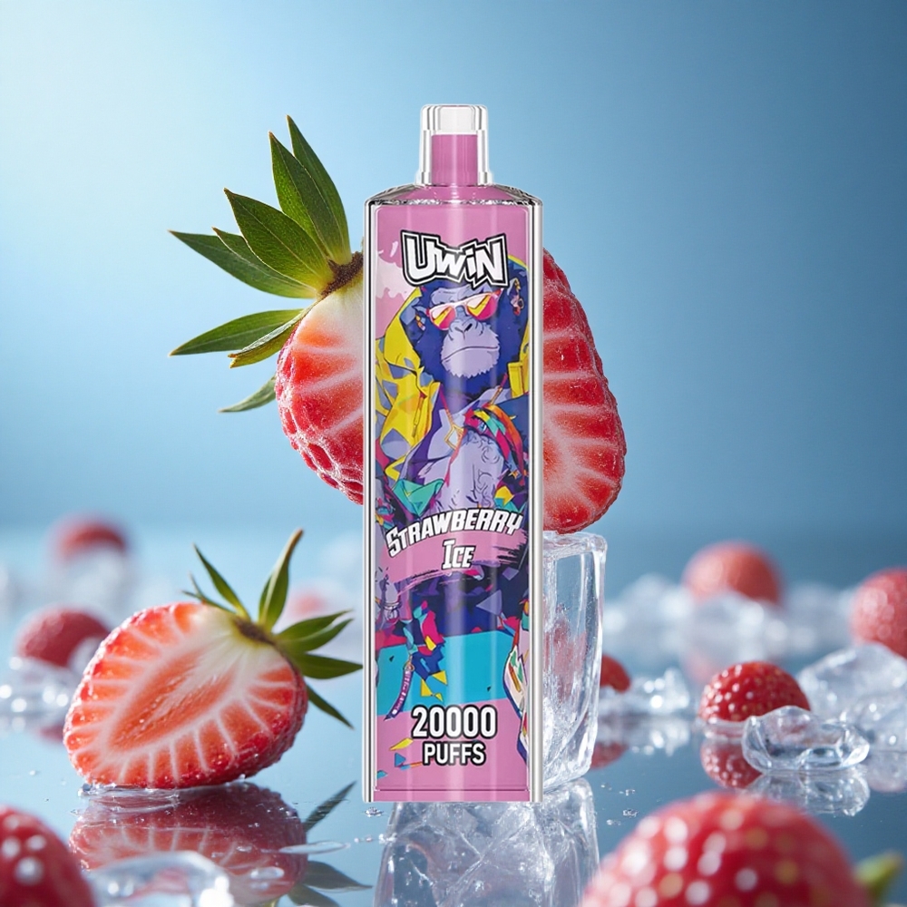 Uwin Shisha Hookah Crystal 20000 Puffs Jagoda Led 22ml Serbia vape