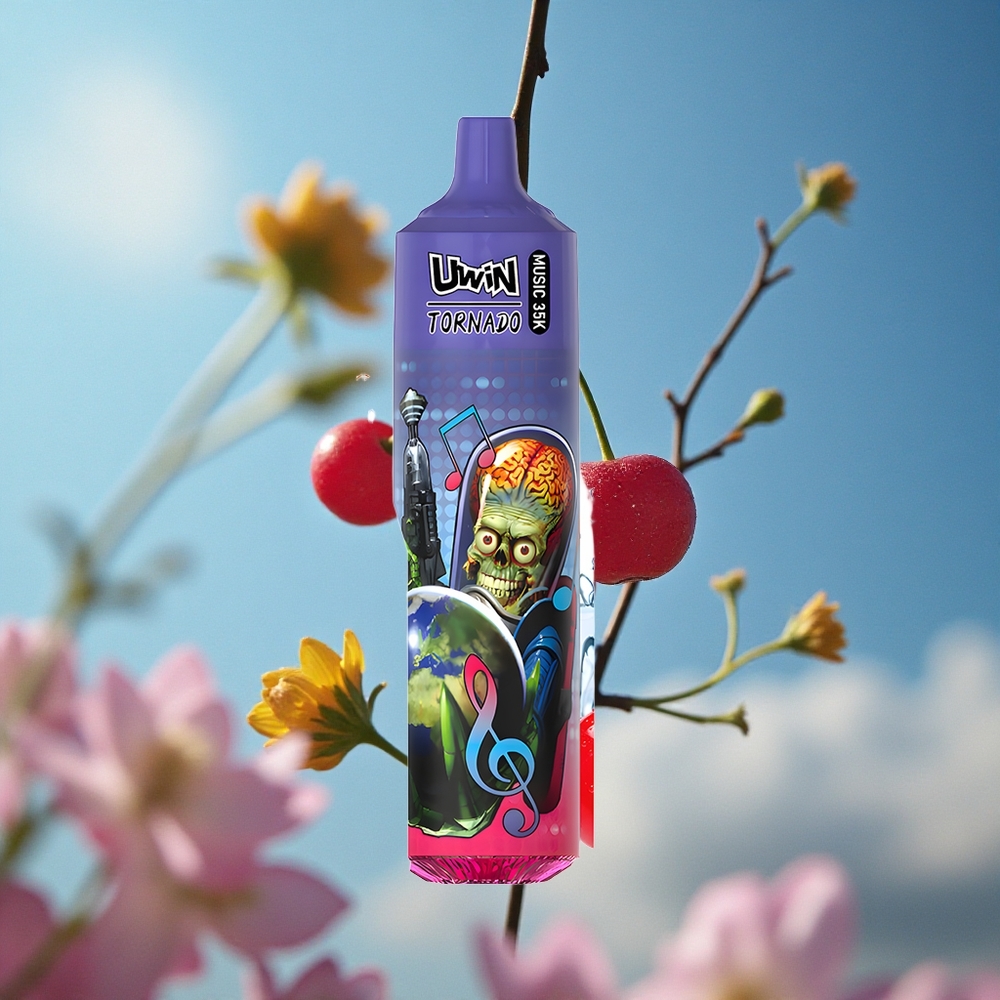 Uwin Tornado 35K Music Једнократни Вапе 35000 puffs Cherry Cola (Trešnja Kola) Type-C Serbia vape