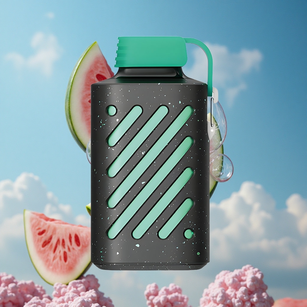 VOZOL GEAR 10000 Једнократни Вапе 10000 Puffova Lubenica Bubble Gum 20 мл Е-течности Капацитет Serbia vape