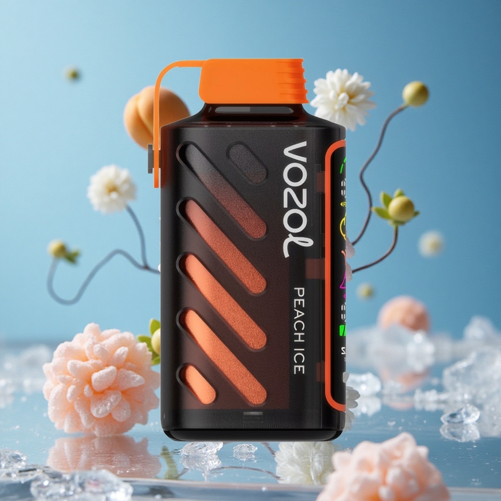 VOZOL Gear Power 20000 Puffs Једнократни Вапе Breskva Led Дуал Месх Цоил Serbia vape