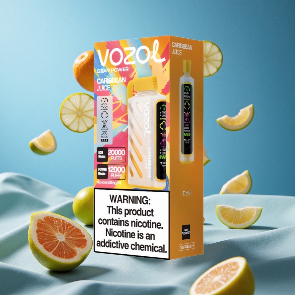 VOZOL Gear Power 20000 Puffs Дуал Месх Цоил Једнократни Вапе Karipska Voće Serbia vape