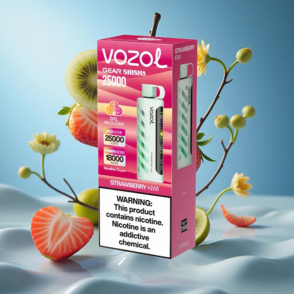 VOZOL Gear Shisha 25000 Puffova Дуал Месх Цоил Дуал Модес Jagoda Kivi Serbia vape