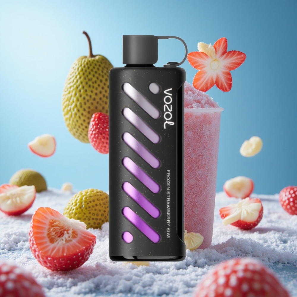 VOZOL Gear Shisha 25000 Puffs Једнократни Вапе Zamrznuta Jagoda-Kivi Дуал Месх Цоил Дуал Модес Serbia vape