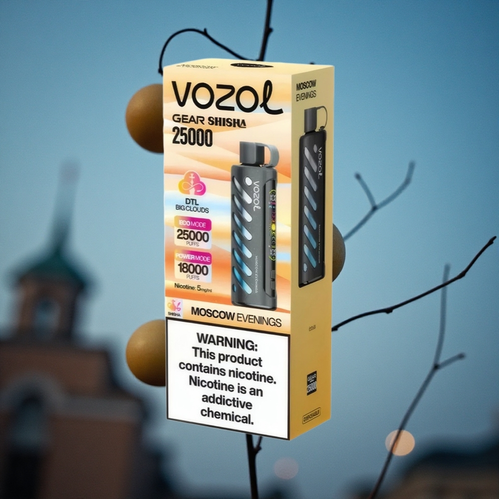 VOZOL Gear Shisha 25000 Puffs Дуал Месх Цоил Дуал Модес 30 Ukusnih Aroma Serbia vape
