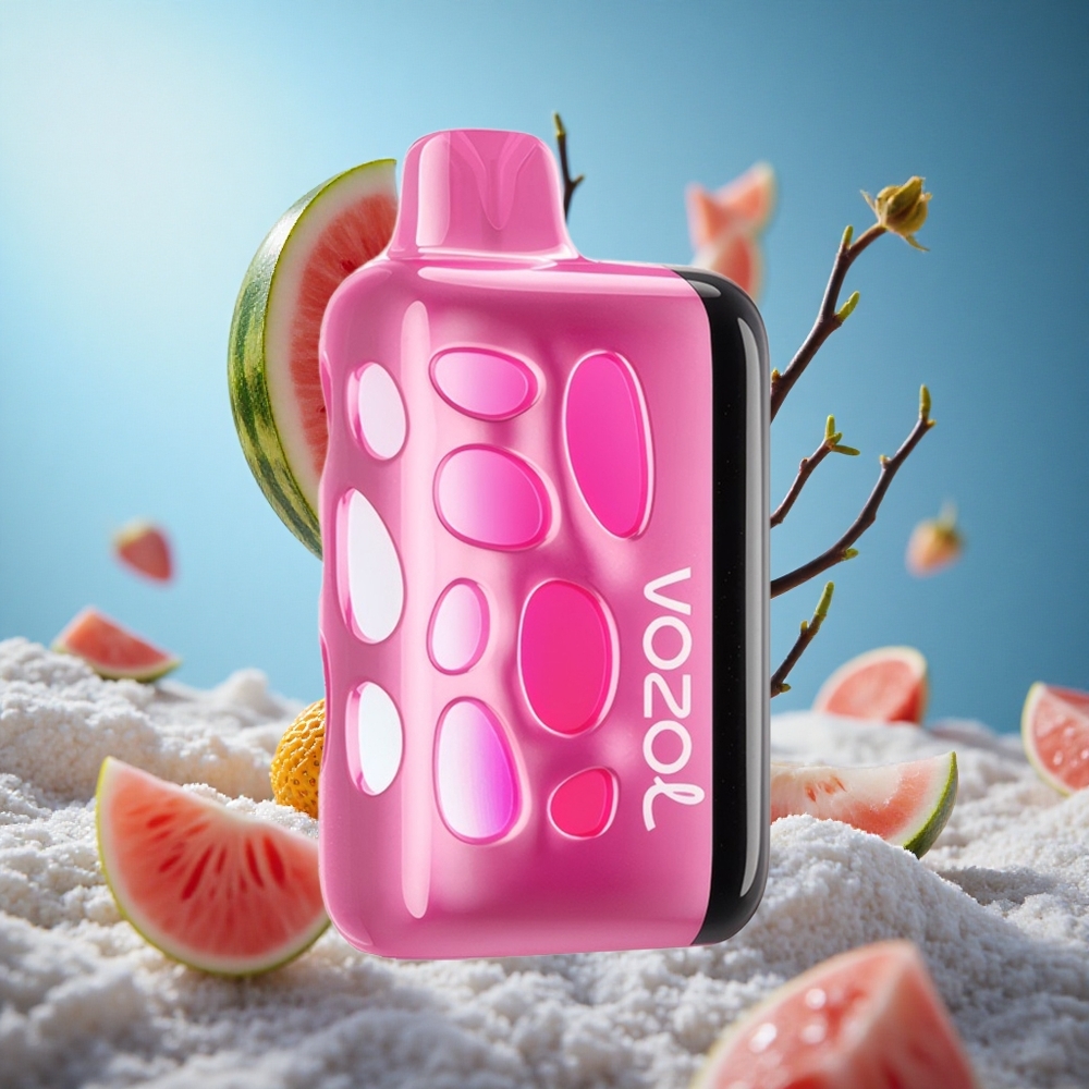 VOZOL RAVE 40000 Једнократни Вапе Jagoda Lubenica 270 stepeni sjajni dizajn Serbia vape