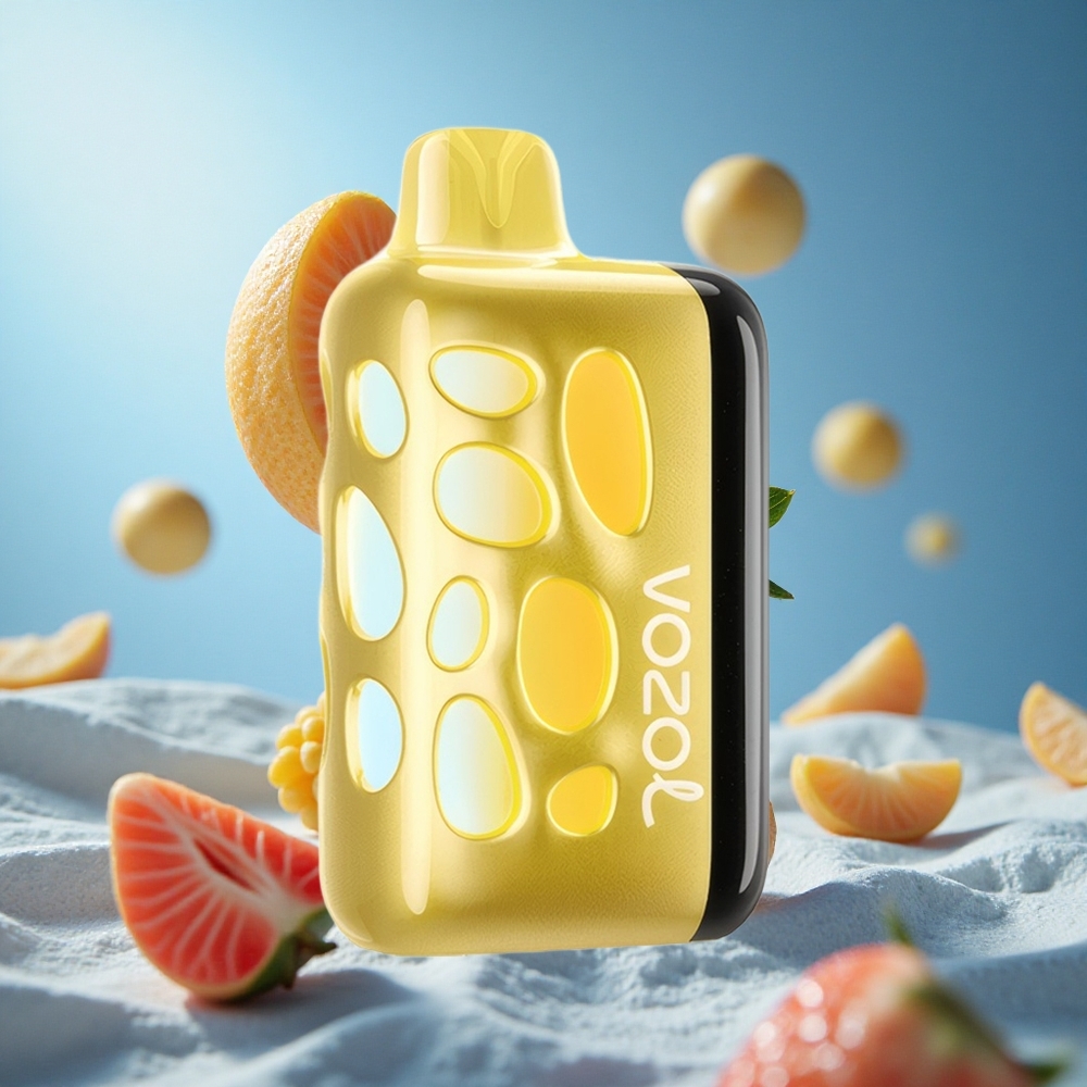 VOZOL RAVE 40000 Једнократни Вапе Jagoda Mango 270 stepeni Žarki Glow Dizajn Serbia vape