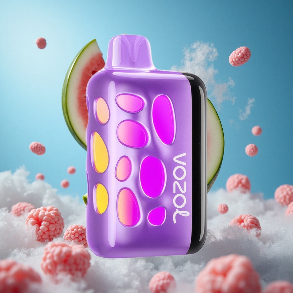 VOZOL RAVE 40000 Једнократни Вапе Lubenica Razz Rancher 270 stepeni živahni sjajni dizajn Serbia vape