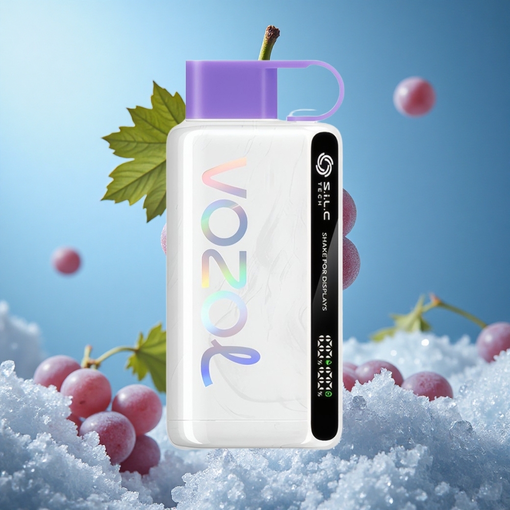 VOZOL STAR 9000/12000 UP TO 9000/12000 Puffs Једнократни Вапе Grožđe Led Serbia vape