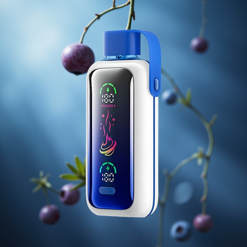 VOZOL Star 20000 Puffs Једнократни Вапе Borovnica Oluja 22 HD ogledalo ekran Serbia vape