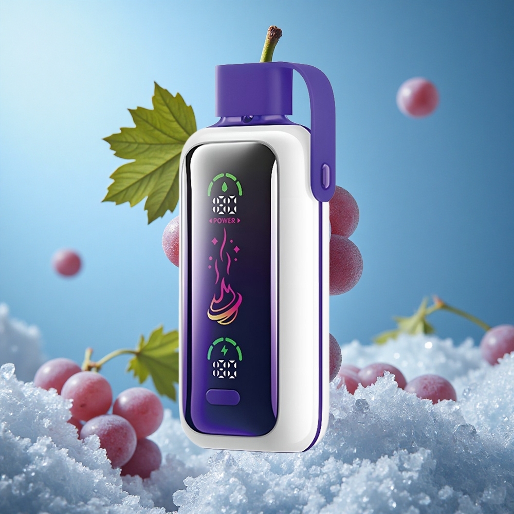 VOZOL Star 20000 Puffs Једнократни Вапе Grožđe Led 22 HD ogledalo ekran Serbia vape