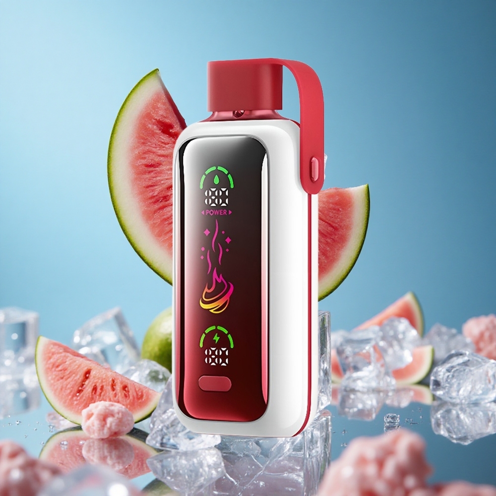VOZOL Star 20000 Puffs Једнократни Вапе Lubenica Led (Watermelon Ice) 22 HD ogledalo ekran Serbia vape