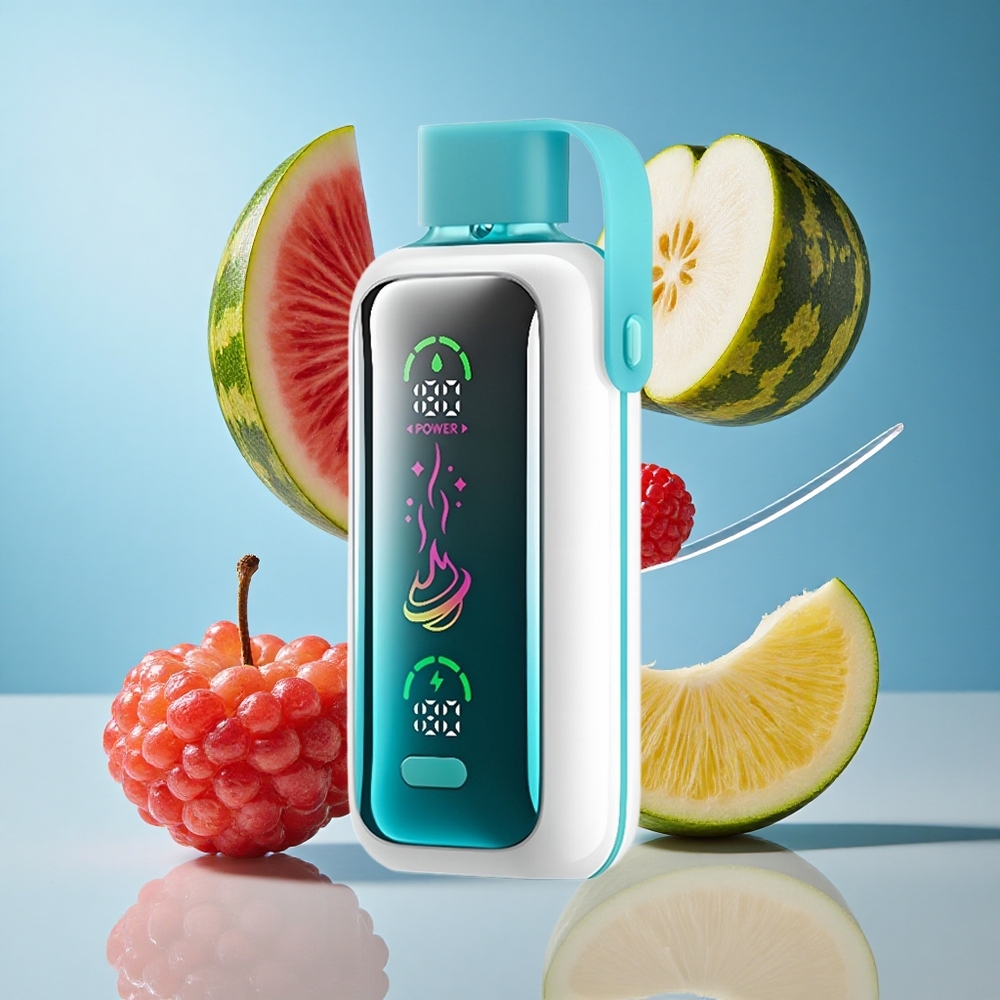 VOZOL Star 20000 Puffs Једнократни Вапе Malina Jabuka Lubenica Ananas 22 HD ogledalo ekran Serbia vape
