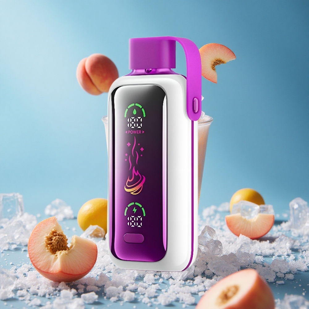 VOZOL Star 20000 Puffs Једнократни Вапе Sok od Breskve Led Serbia vape Дуал Месх Цоил