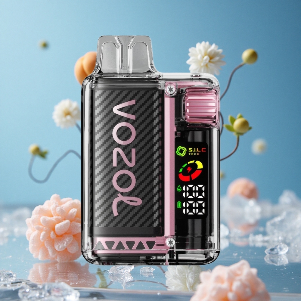 VOZOL Vista 20000 Puffs Brest Ledena Breskva SiLC Tech Дуал Месх Цоил Serbia vape