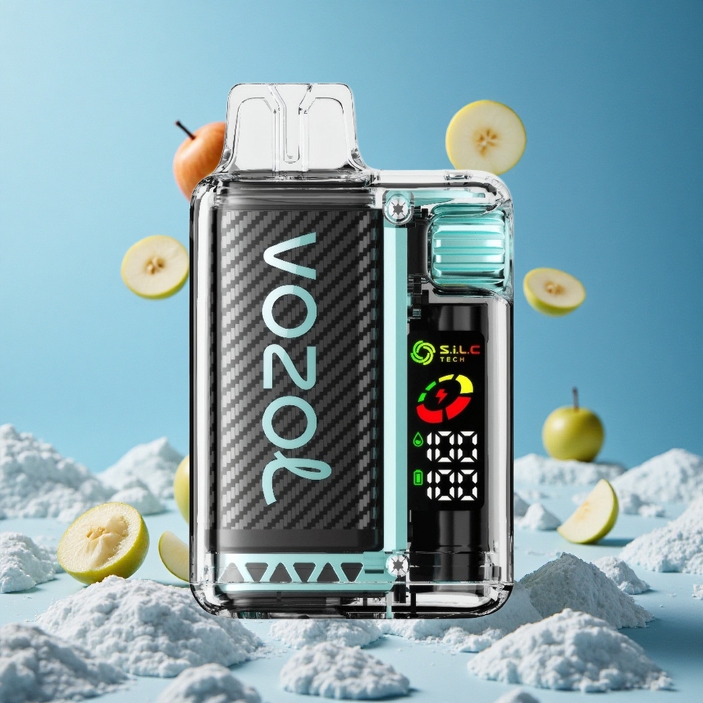 VOZOL Vista 20000 Puffs Dispozabilni Vape Kisela Jabuka Led Serbia vape sa OLED ekranom