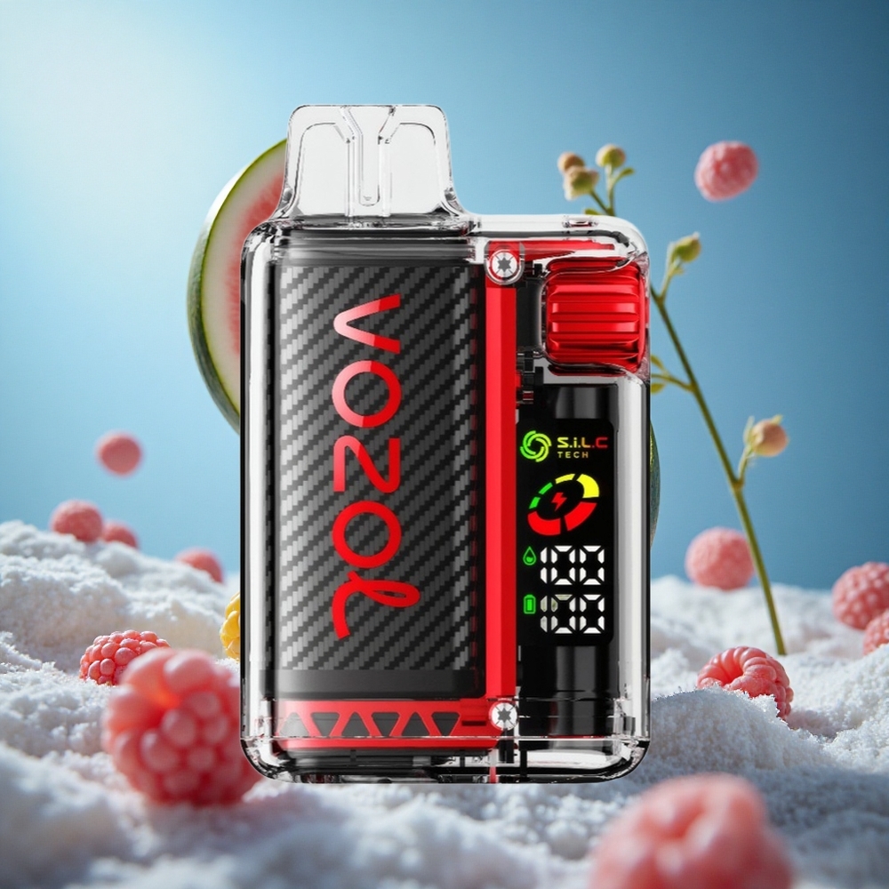 VOZOL Vista 20000 Puffs Једнократни Вапе Malina Lubenica sa OLED ekranom Serbia vape