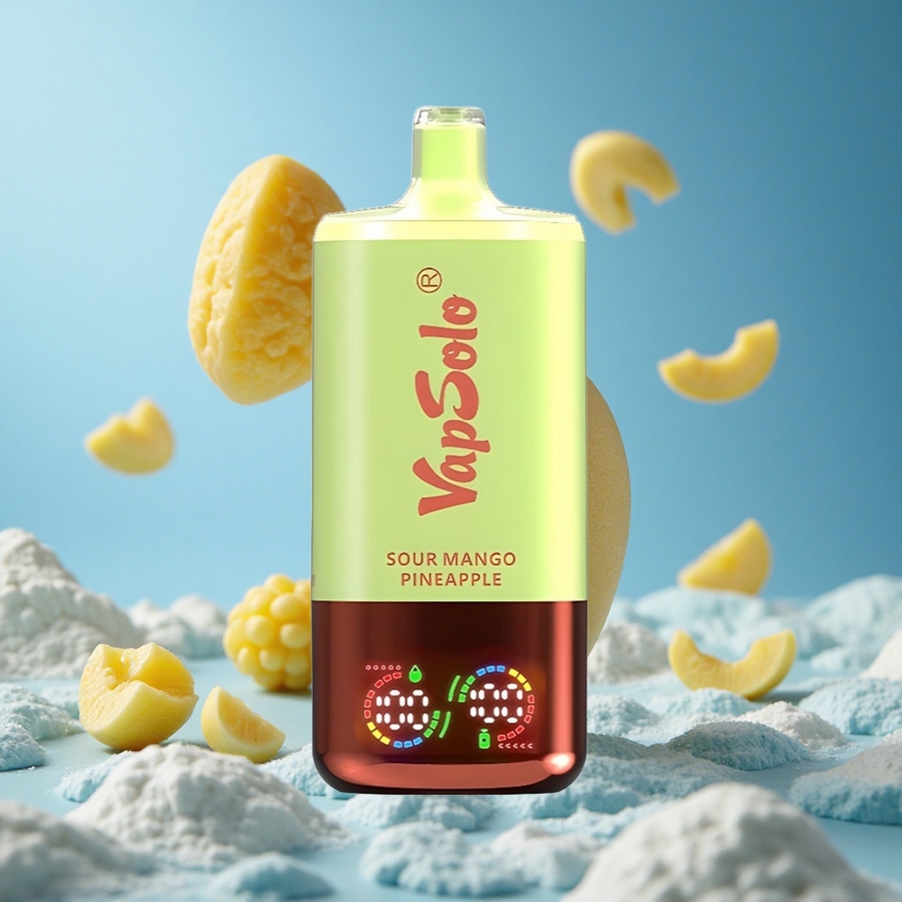 VapSolo Triple 30000 Puffs Једнократни Вапе Kisela Mango Ananas 40ml Serbia vape