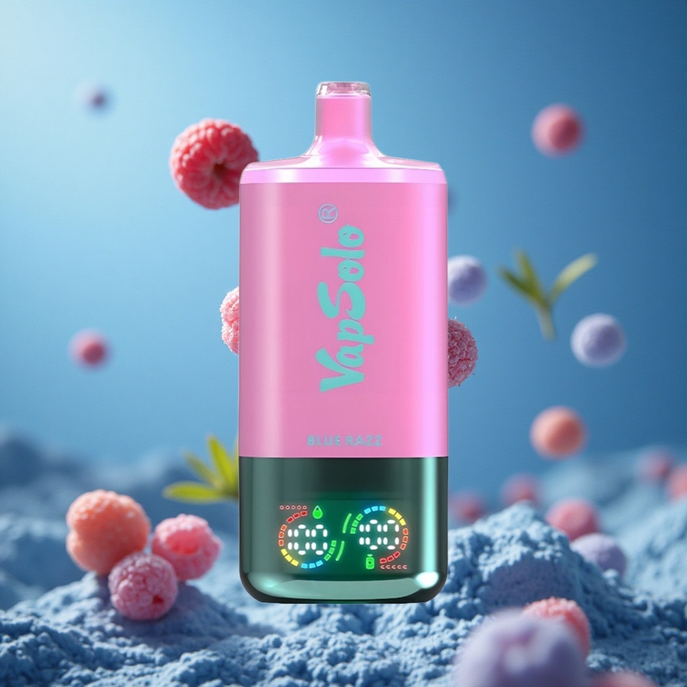 VapSolo Triple 30000 Puffs Једнократни Вапе Plavi Malina 40ml Serbia vape