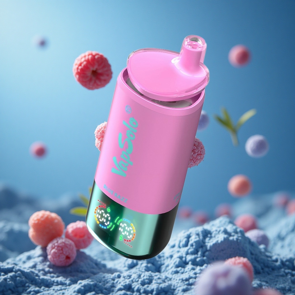 VapSolo Triple 30000 Puffs Једнократни Вапе Plavi Malina 40ml Serbia vape