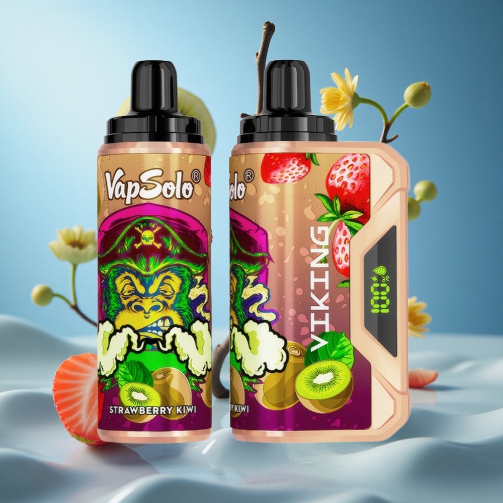 VapSolo VIKING 12000 Puffova Једнократни Вапе Jagoda-Kivi 22ml Serbia vape