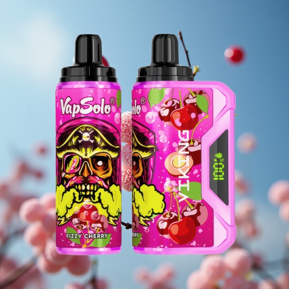 VapSolo VIKING 12000 Pufova Једнократни Вапе Gazirana Trešnja 22ml Serbia vape