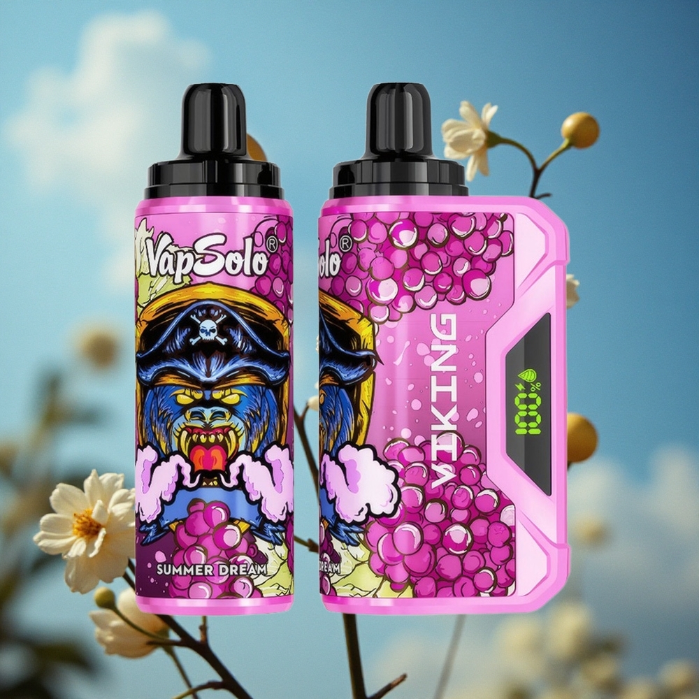 VapSolo VIKING 12000 Pufova Једнократни Вапе Letnji San 22ml Serbia vape