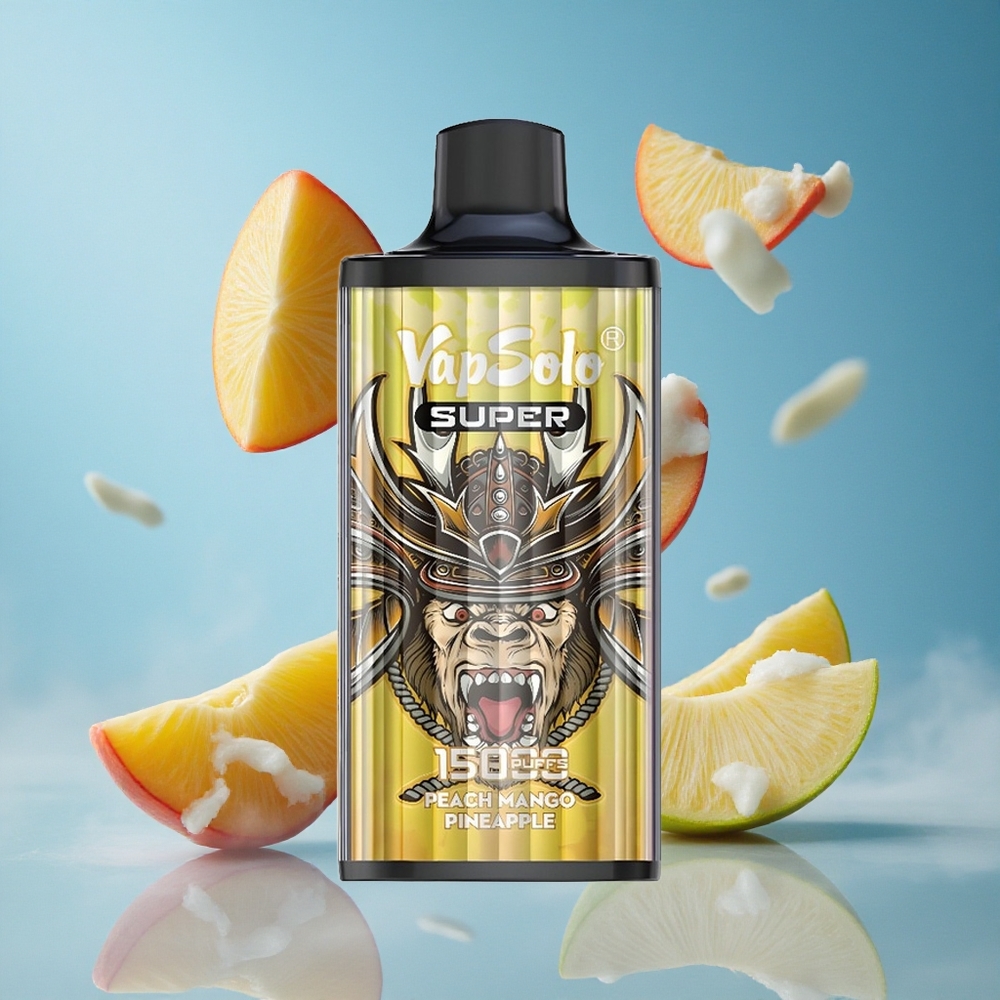 Vapsolo Super 15000 Puffs Једнократни Вапе Breskva Mango Ananas 40ml Serbia vape